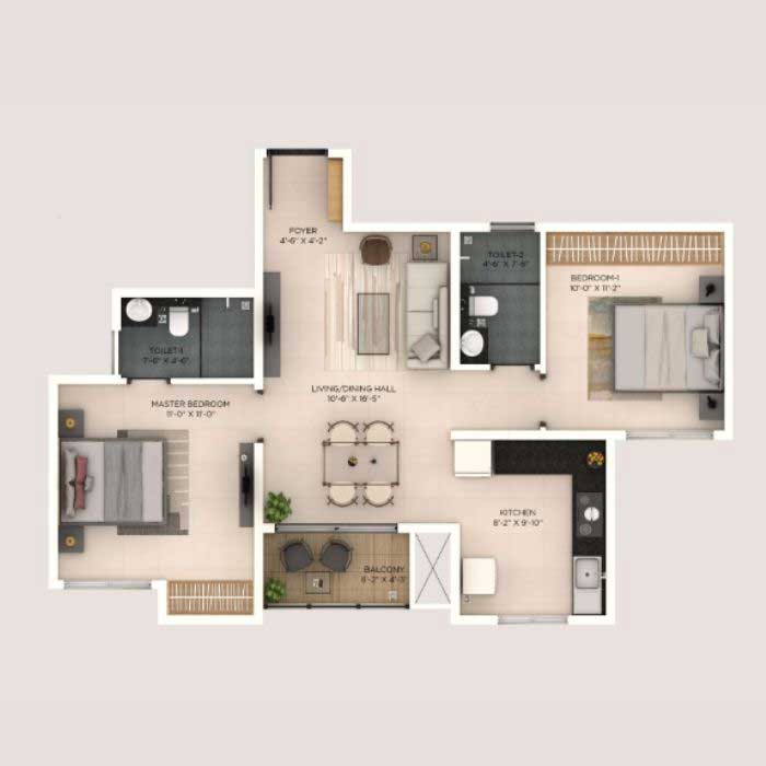 Layout Plan Type 1